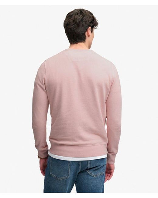Superdry Red & Co Classic Essential Sweatshirt for men