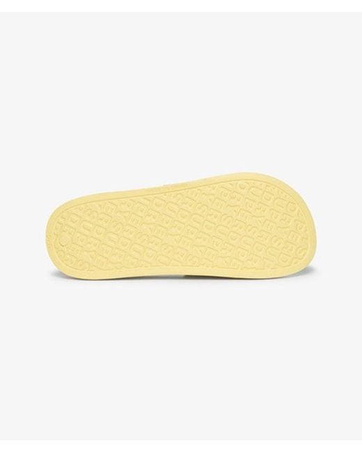 Superdry Yellow & Co Vegan Logo Pool Sliders