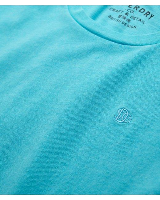 Superdry Blue Essentials Relaxed T-shirt for men