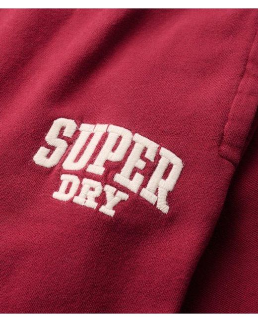 Superdry Red & Co Athletic Essentials Boyfriend jogger