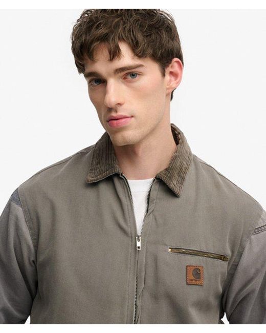 Superdry Gray & Co Carhartt Reworked Collared Jacket for men