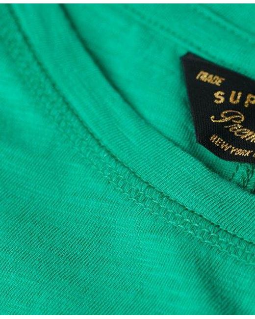 Superdry Green Slouchy Cropped T-shirt
