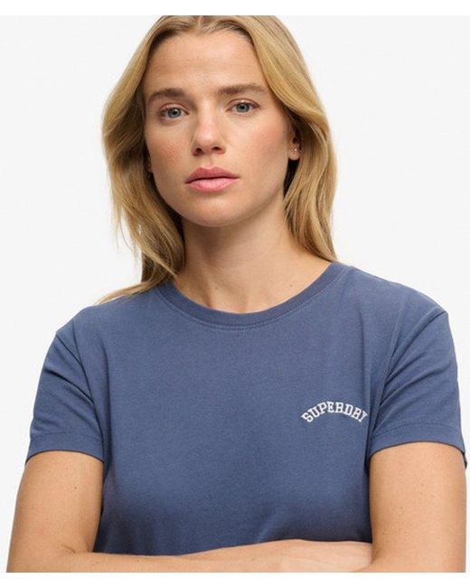 Superdry Blue & Co Essential Logo Fitted T-shirt