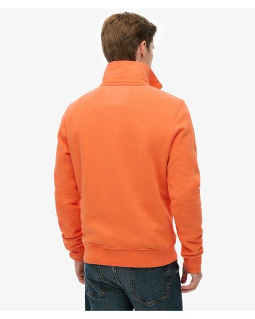 Superdry Orange & Co . Half Zip Track Top for men