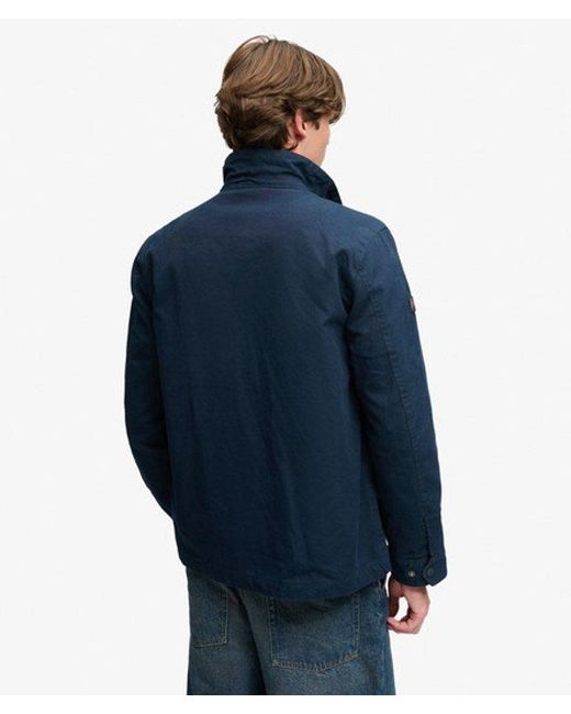 Superdry Blue & Co Preppy Burford Jacket for men