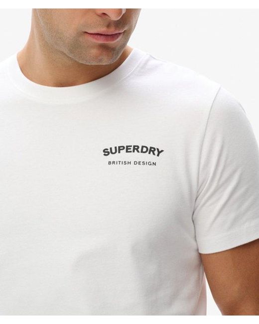 Superdry White & Co British Design Relaxed T-shirt for men