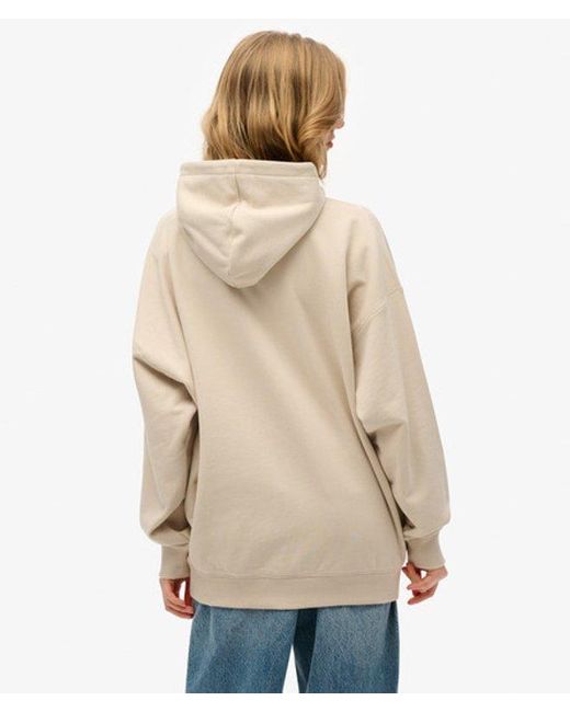 Superdry Natural & Co Venue Metallic Relaxed Hoodie