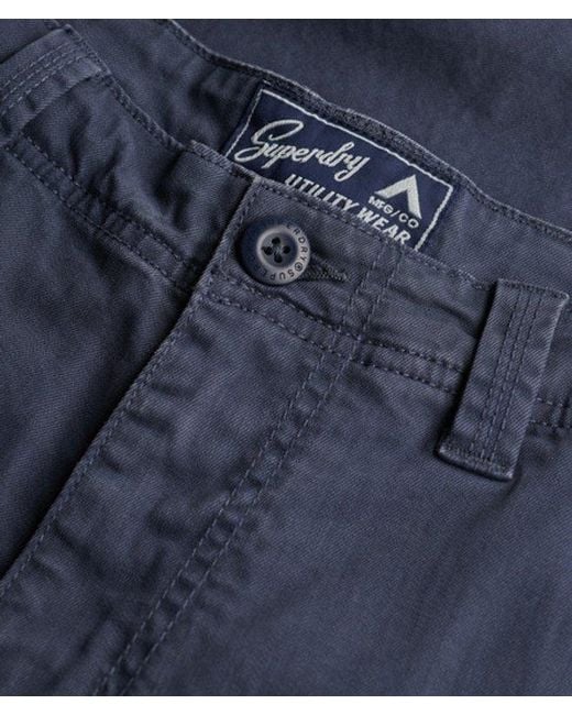 Superdry Blue & Co Utility Chino Shorts for men