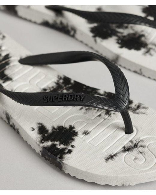 Superdry Multicolor & Co Code Tie Dye Flip Flops