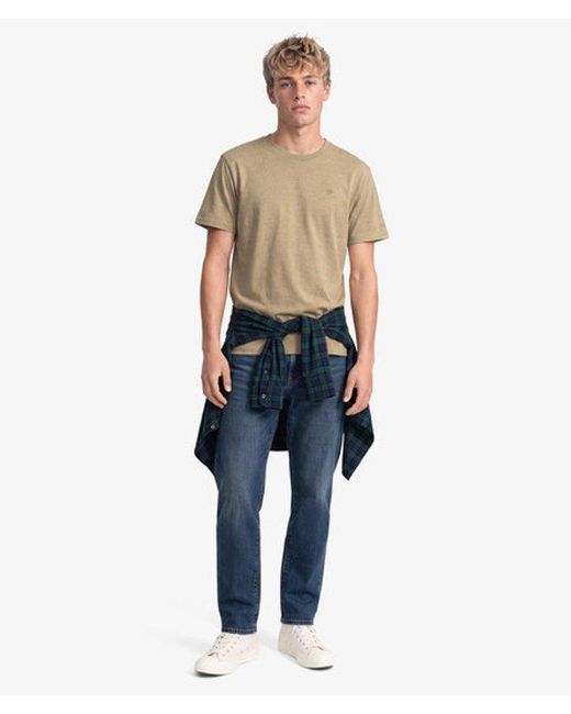 Superdry Gray & Co Logo Embroidered T-shirt for men
