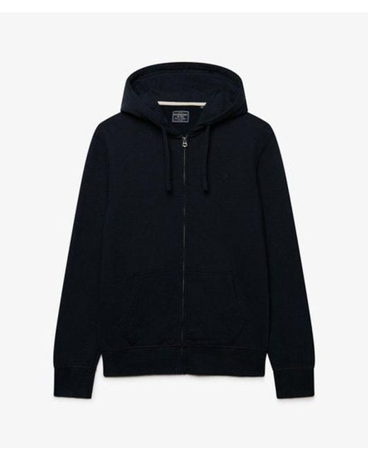 Superdry Blue & Co Essential Logo Zip Hoodie for men