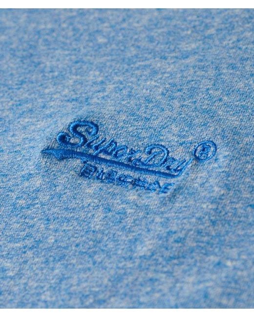 Superdry Blue & Co Essential Logo T-shirt for men