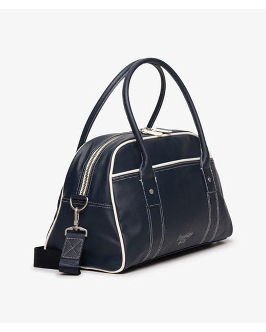 Superdry Blue & Co Vintage Bowling Bag