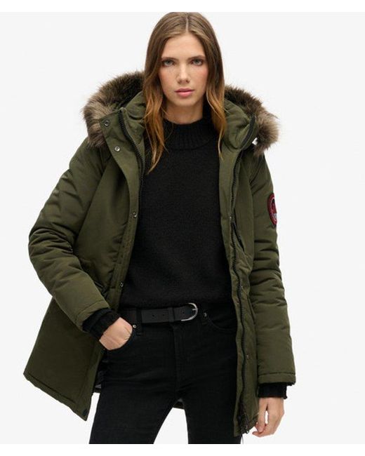 Superdry Black & Co Everest Parka Coat