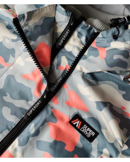 Superdry Gray & Co Hooded Mountain Windbreaker Jacket