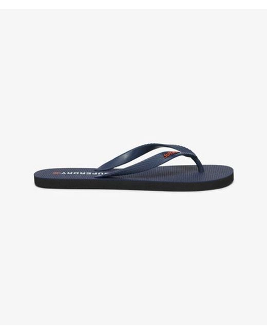 Superdry Blue & Co Core Essential Flip Flops for men