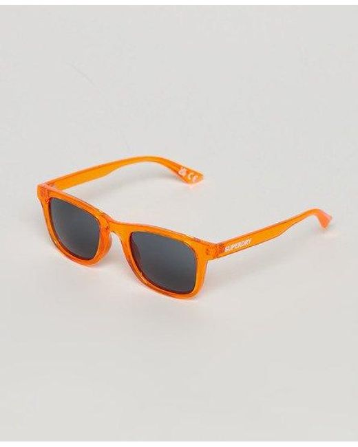 Superdry Orange Sdr Traveller Sunglasses