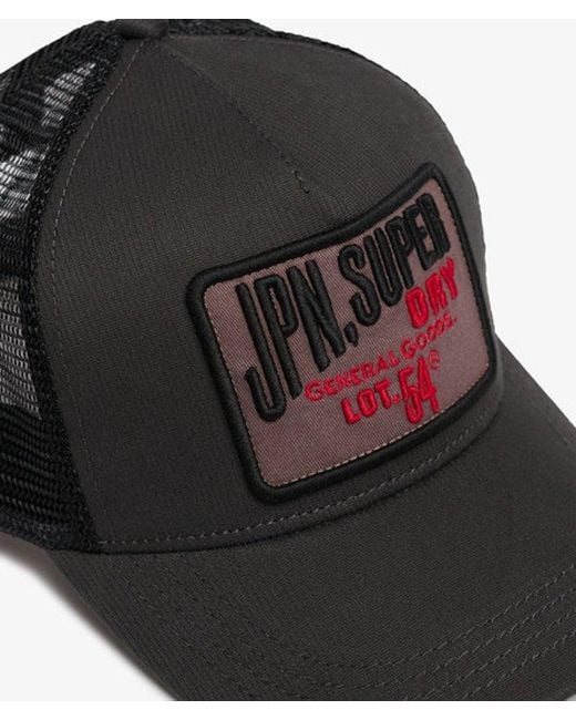 Femme Casquette Camionneur En Velours Dirt Road Taille: 1Taille Superdry en coloris Black