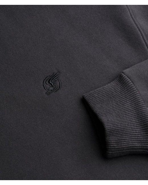 Superdry Black & Co Oversized Crew Sweatshirt for men