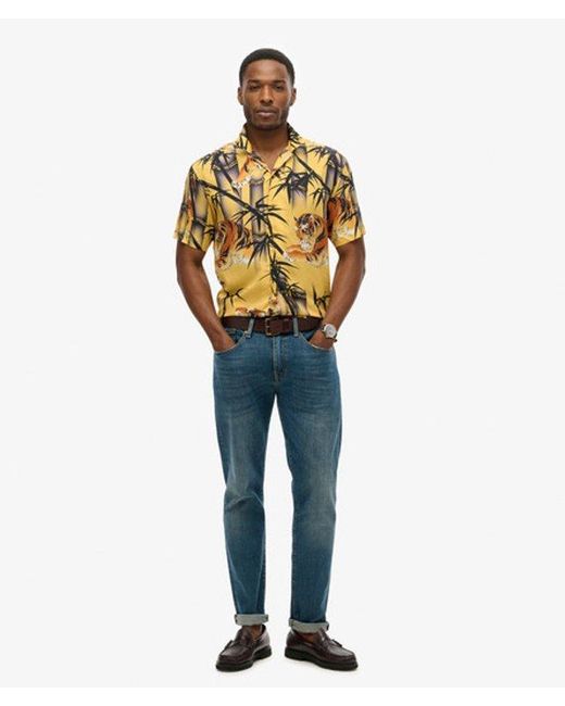 Superdry Metallic & Co Hawaiian Resort Shirt for men