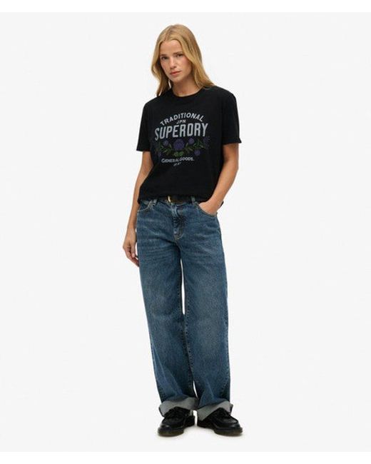 Superdry Black Lot 54 T-shirt
