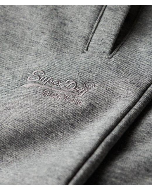 Superdry Gray & Co Essential Logo Jersey Shorts for men