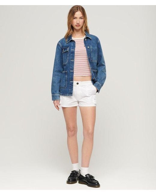 Superdry White & Co Utility Cargo Shorts