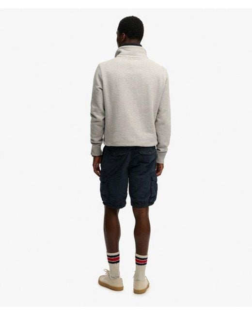 Superdry Blue & Co Parachute Light Shorts for men