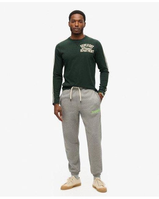 Pantalon de survetement classique core logo Superdry pour homme en coloris Vert Lyst