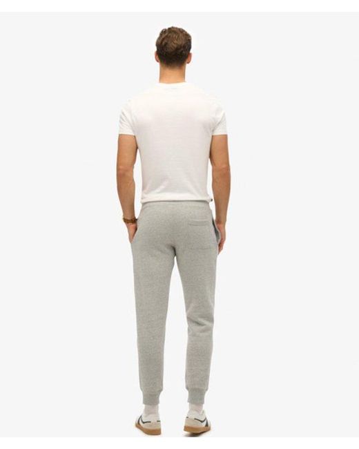 Superdry White & Co Organic Cotton Vintage Logo Embroidered joggers for men