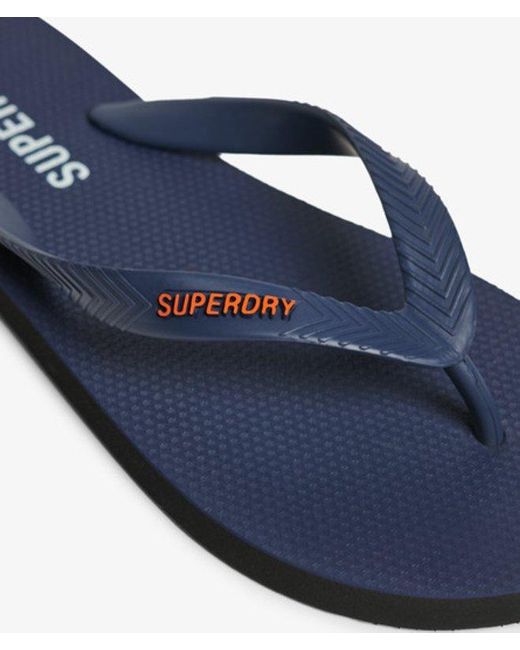 Superdry Blue & Co Core Essential Flip Flops for men