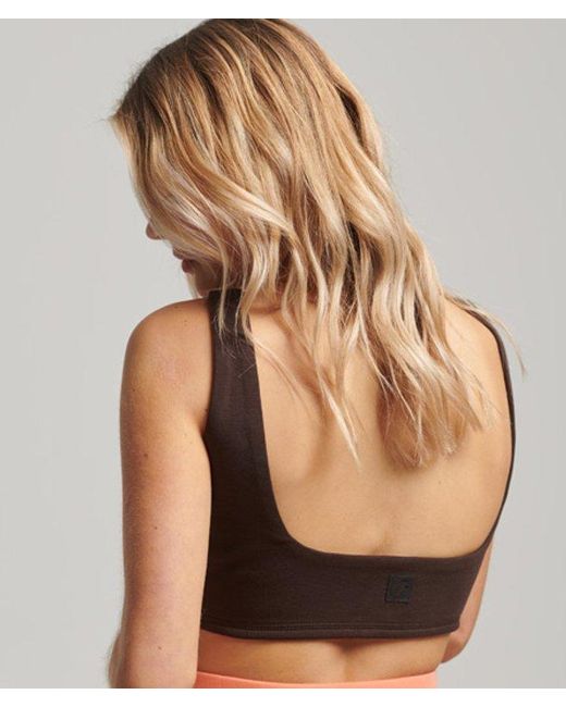 Superdry Black & Co Tech Bra Top
