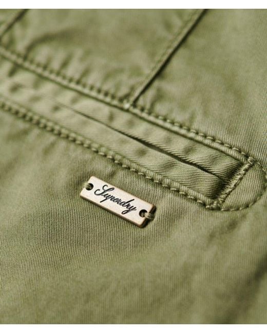 Superdry Green Classic Chino Hot Shorts