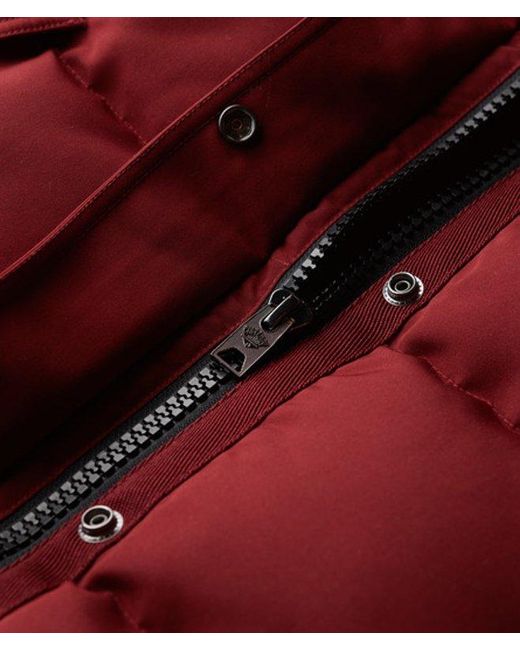 Superdry Red & Co Everest Classic Puffer Jacket
