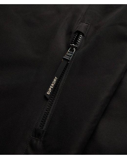 Superdry Shell Jas Met Capuchon in het Black voor heren