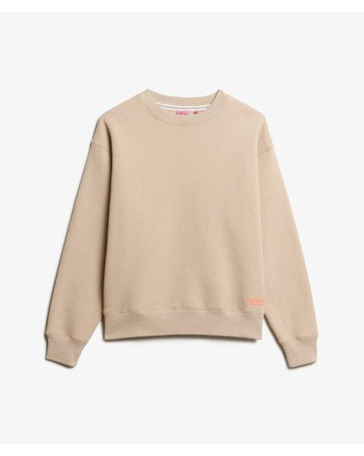 Superdry Natural Essential Logo Sweatshirt