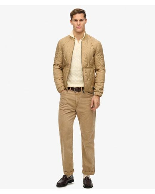 Superdry Natural Surplus Quilted Liner Jacket for men