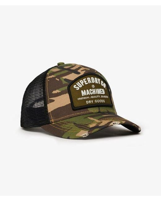 Femme Casquette Camionneur Dirt Road Taille: 1Taille Superdry en coloris Green