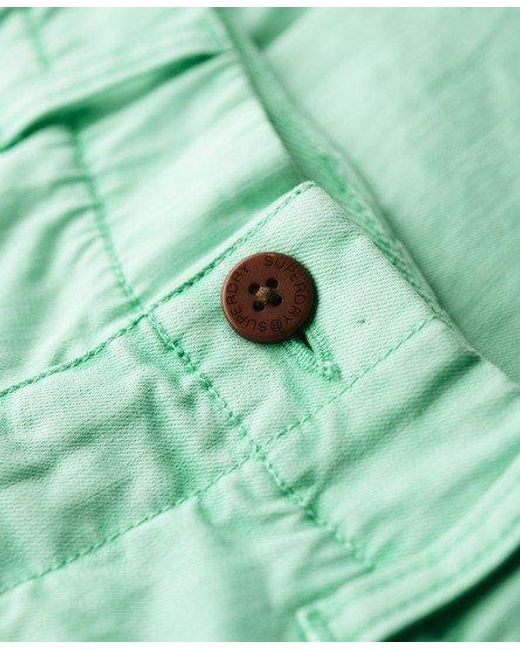 Superdry Green International Chino Pants for men