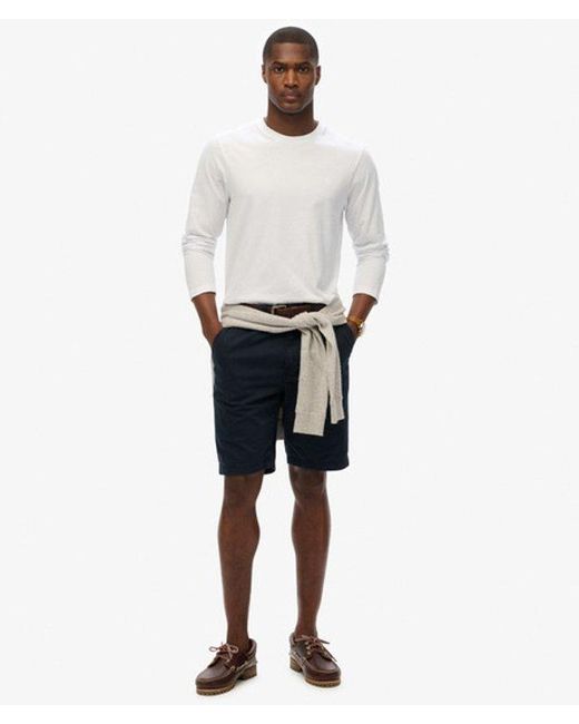 Homme Haut Classique Essential Taille Superdry pour homme en coloris White