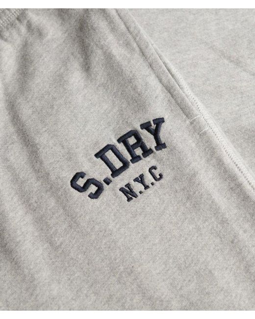 Superdry & Co Athletic Embroidered Flare joggers