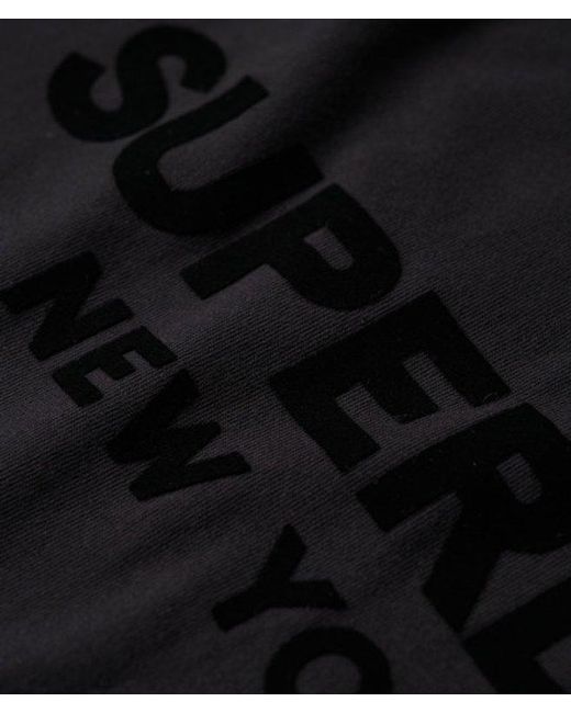 Superdry Black & Co Luxury Sport Loose Fit T-shirt for men