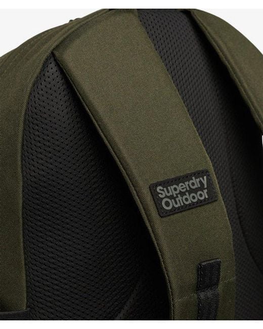 Superdry Green Classic Patch Montana Backpack