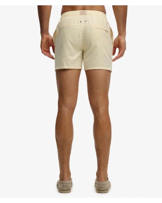 Superdry Blue & Co Embroidered Logo 15- Inch Swim Shorts for men