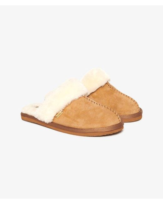 Superdry White & Co Classic Suede Mule Slippers