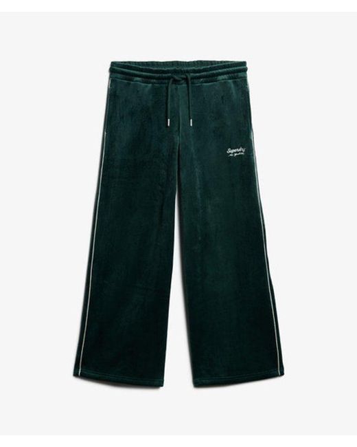 Superdry White & Co Country Club Velour joggers