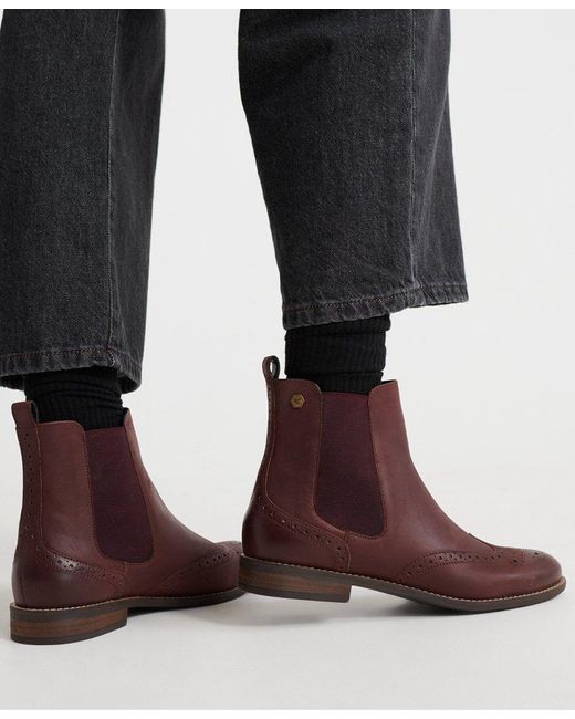 brogue chelsea boots