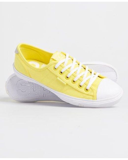 Superdry Metallic Low Pro Classic Sneakers Citrus Zest