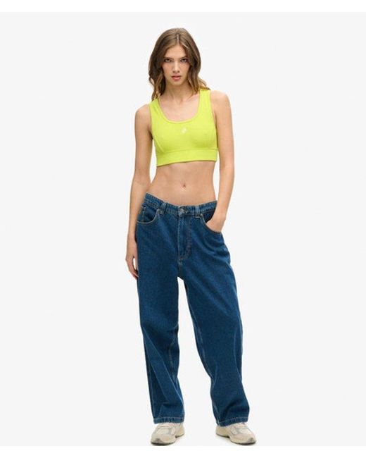 Superdry Green & Co Code Surplus Crop Top