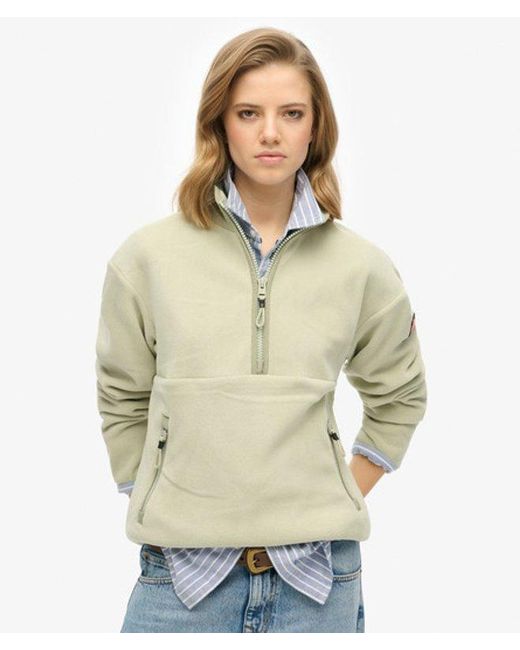 Superdry Natural & Co Active Half Zip Fleece